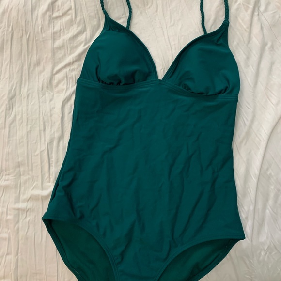 Emerald green one piece swimsuit Clearance